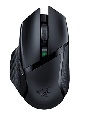 Razer Basilisk X Hyperspeed Wireless Ergonomic Gaming Mouse,Black,RZ01-03150100-R3A1 [PC]