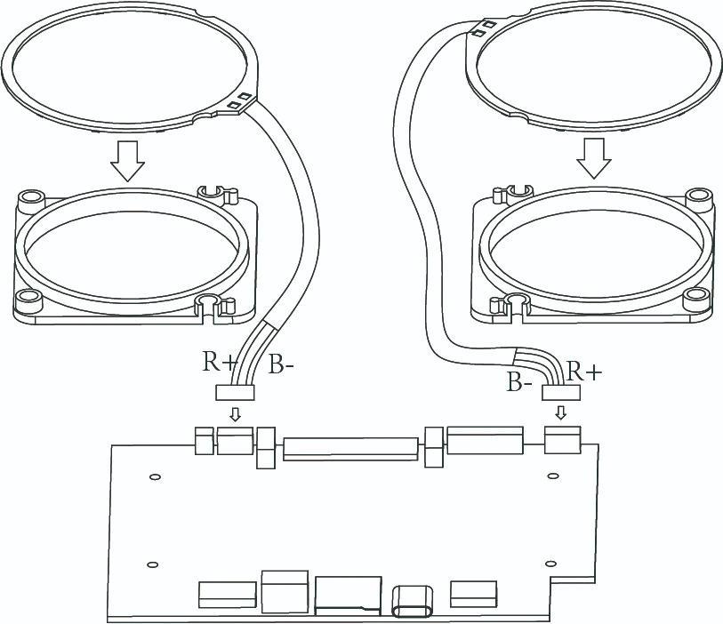 RadioMaster TX16s / Boxer LED Gimbal Light Mod