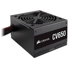Corsair 650W CV650, 80+ Bronze Certified, up to 88% Efficiency, 125mm Compact Design, EPS 8PIN x 2, PCI-E x 2, ATX Power Supply, PSU (LS) CP-9020236-AU [PC]
