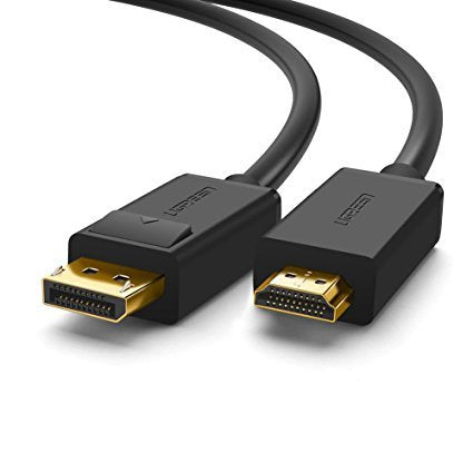 UGREEN DisplayPort male to HDMI male Cable 3M black(10203) ACBUGN10203 [PC]
