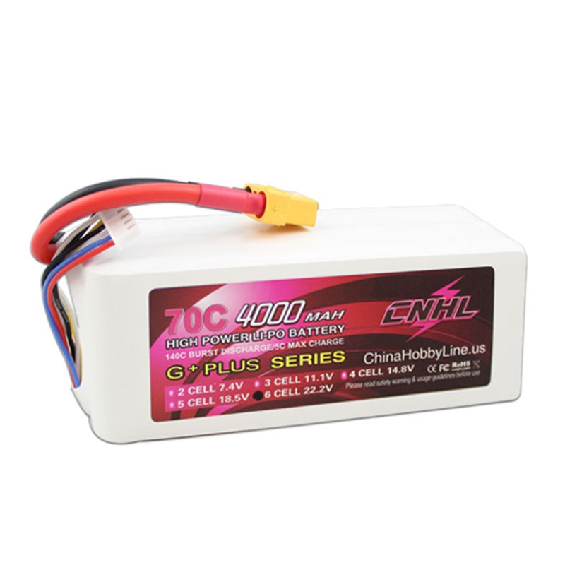 Chinahobbyline CNHL G+Plus 4000mAh 6s 70c LiPo [DG]