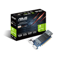 ASUS GeForce GT710 1GB GDDR5 Graphics Card , Single Slot , Silent Fan , VGA+DVI+ HDMI , Low GT710-SL-1GD5-BRK [PC]