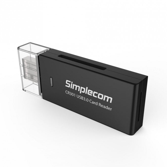 Simplecom CR301 SuperSpeed USB 3.0 Card Reader 2 Slot CR301