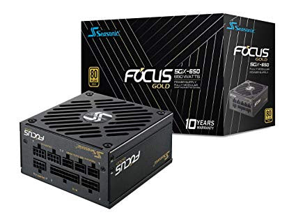 SEASONIC FOCUS SGX 80 PLUS GOLD 650W SSR-650SGX 125mm x 125mm x63.5 mm [PC]