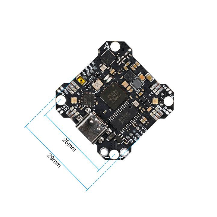 BetaFPV F4 1S 12A AIO Brushless Flight Controller (Built in RX)