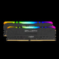 Crucial Ballistix RGB 16GB (2x8GB) DDR4 UDIMM 3200MHz CL16 Black Aluminum Heat Spreader Intel XMP2.0 AMD Ryzen Desktop PC Gaming Memory BL2K8G32C16U4BL [PC]