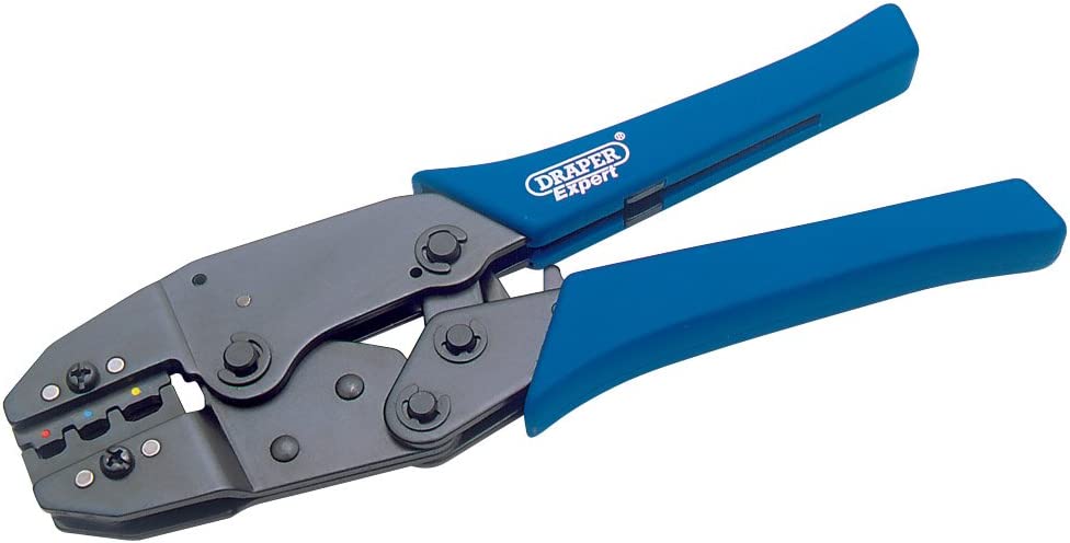Draper Tools Expert Ratchet Crimping Tool and Terminal Kit