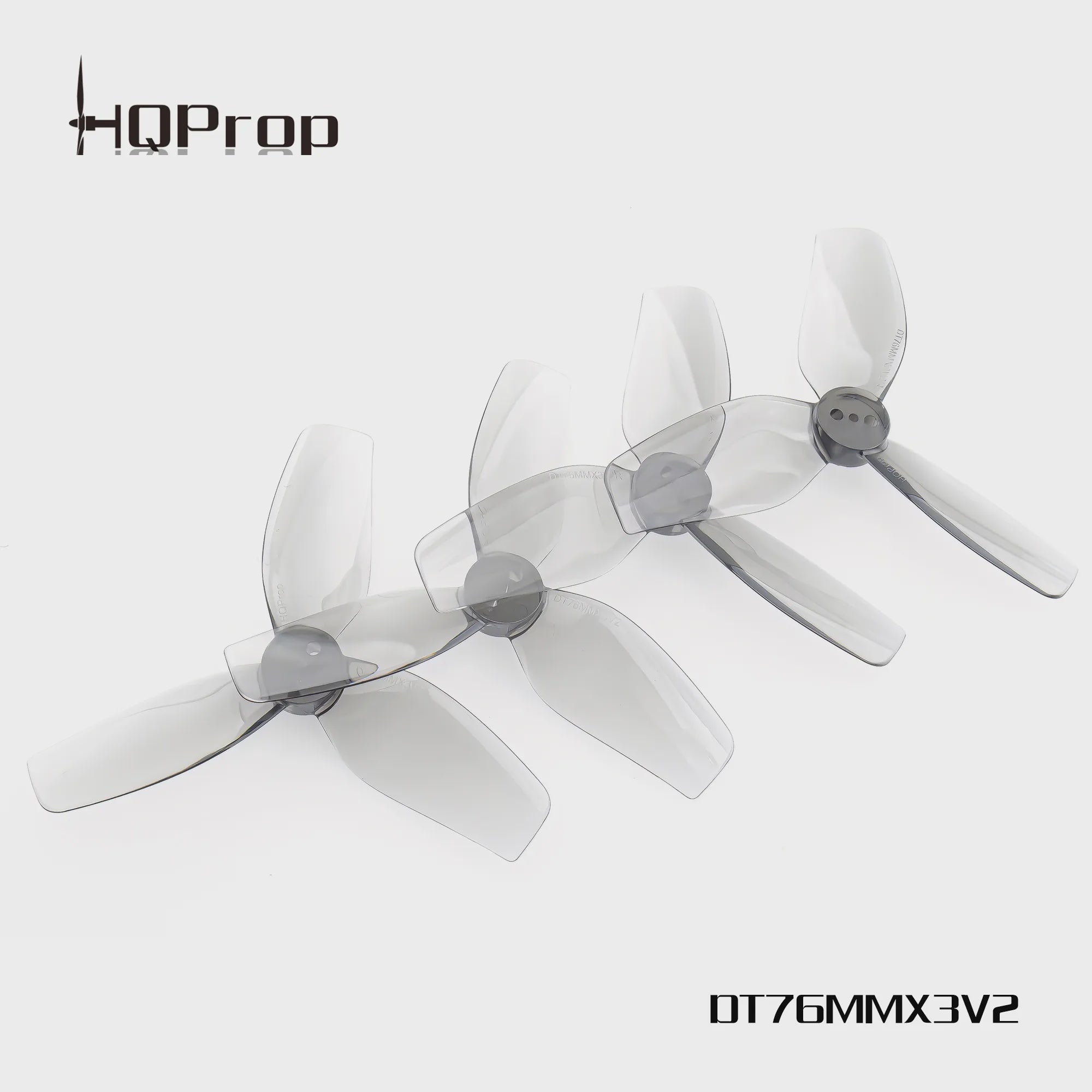 HQProp DT76MMX3 V2 3" CineWhoop Propellers (2CW+2CCW)