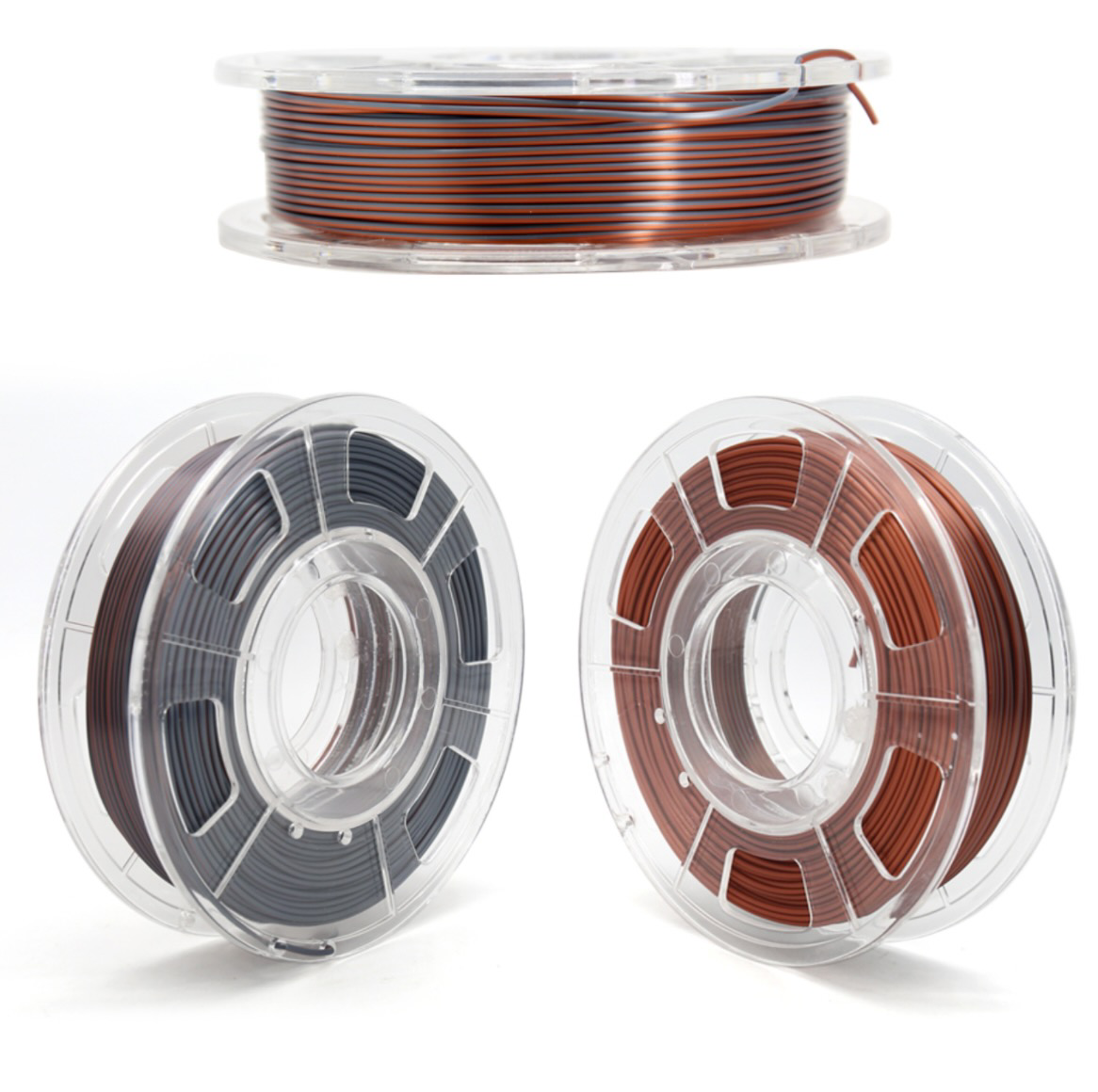 Phaser3D Dual 2 Colour Silk PLA Filament 1.75mm 1kg
