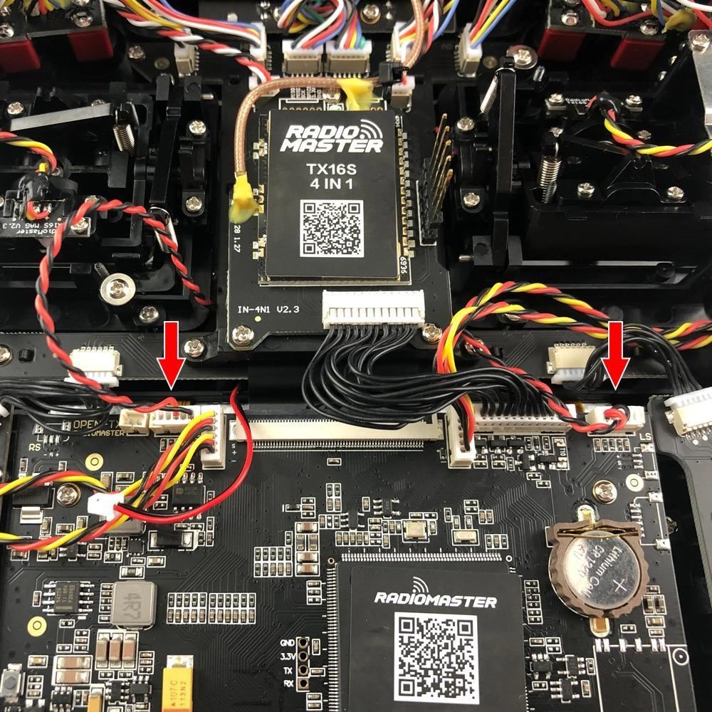 RadioMaster TX16s / Boxer LED Gimbal Light Mod