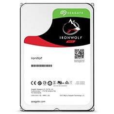 Seagate 8TB, ST8000VN004, IronWolf 3.5" SATA3 NAS Hard Drive, 7,200 RPM, [PC]