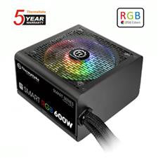 Thermaltake PS-SPR-0600NHSAWA-1 ,Smart RGB 600W 80+ WHITE Power Supply ,3 Year [PC]