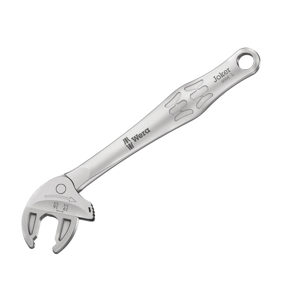 Wera 6004 L (16-19mm) Joker Self Adjustment Wrench Spanner 05020101001