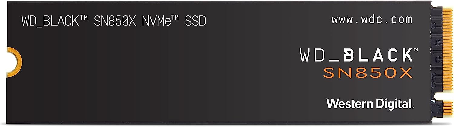 Western Digital Black SN850X NVMe SSD, 2TB, M.2, 5 Yrs [PC]