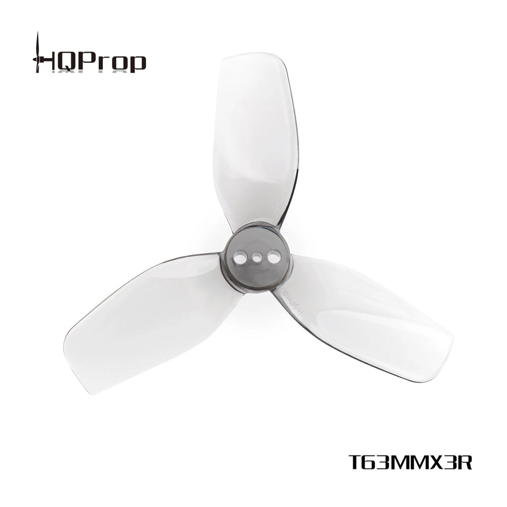 HQProp DT63MMX3x3 V2 2.5" Grey Propellers (2CW+2CCW)