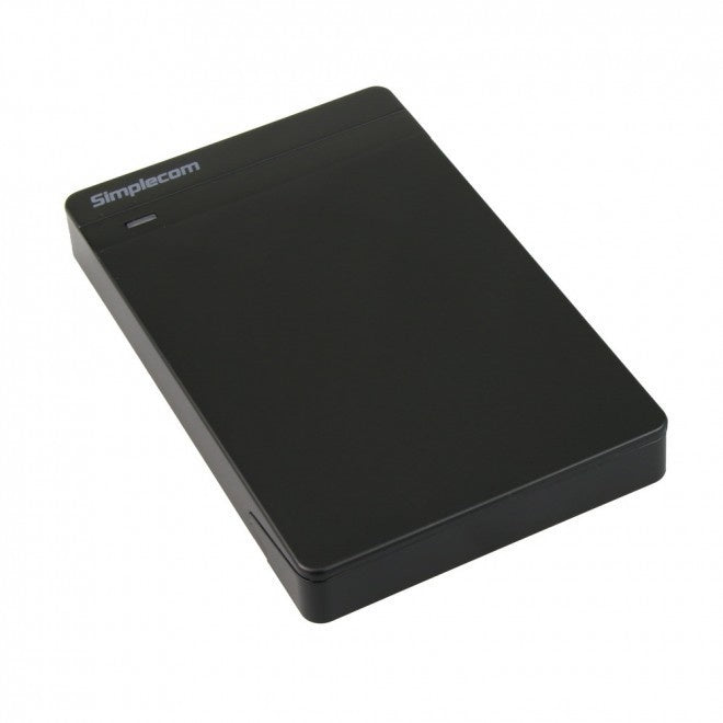 Simplecom SE203 Tool Free 2.5" SATA HDD SSD to  USB 3.0 Hard Drive Enclosure  SIMSE203BK [PC]