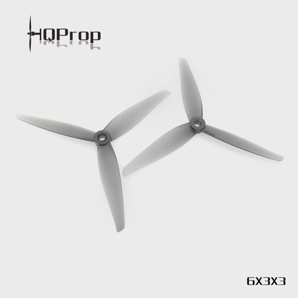 HQProp 6X3X3 6" Three Blade Propellers (2CW+2CCW)