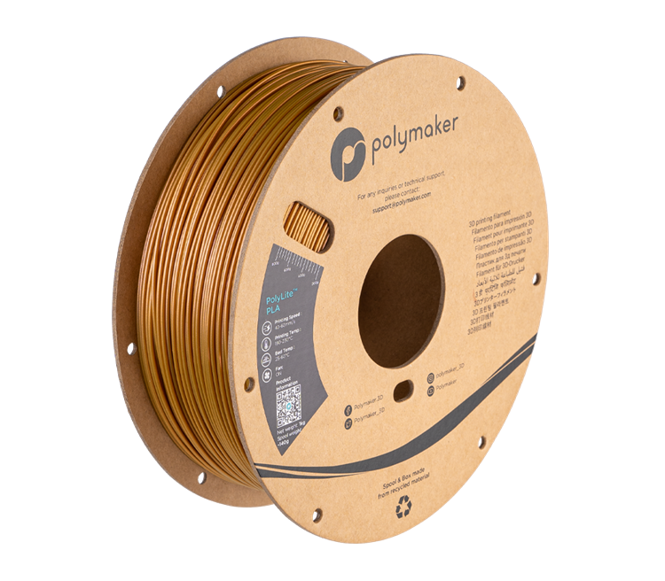 Polymaker PolyLite PLA 1.75mm Filament 1kg