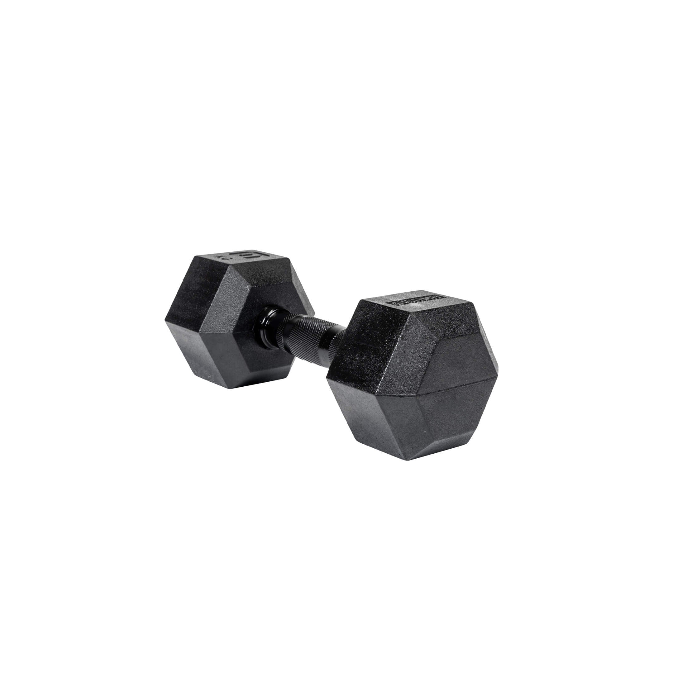 Black Hex Dumbbells (2.5 - 27.5kg Pairs)