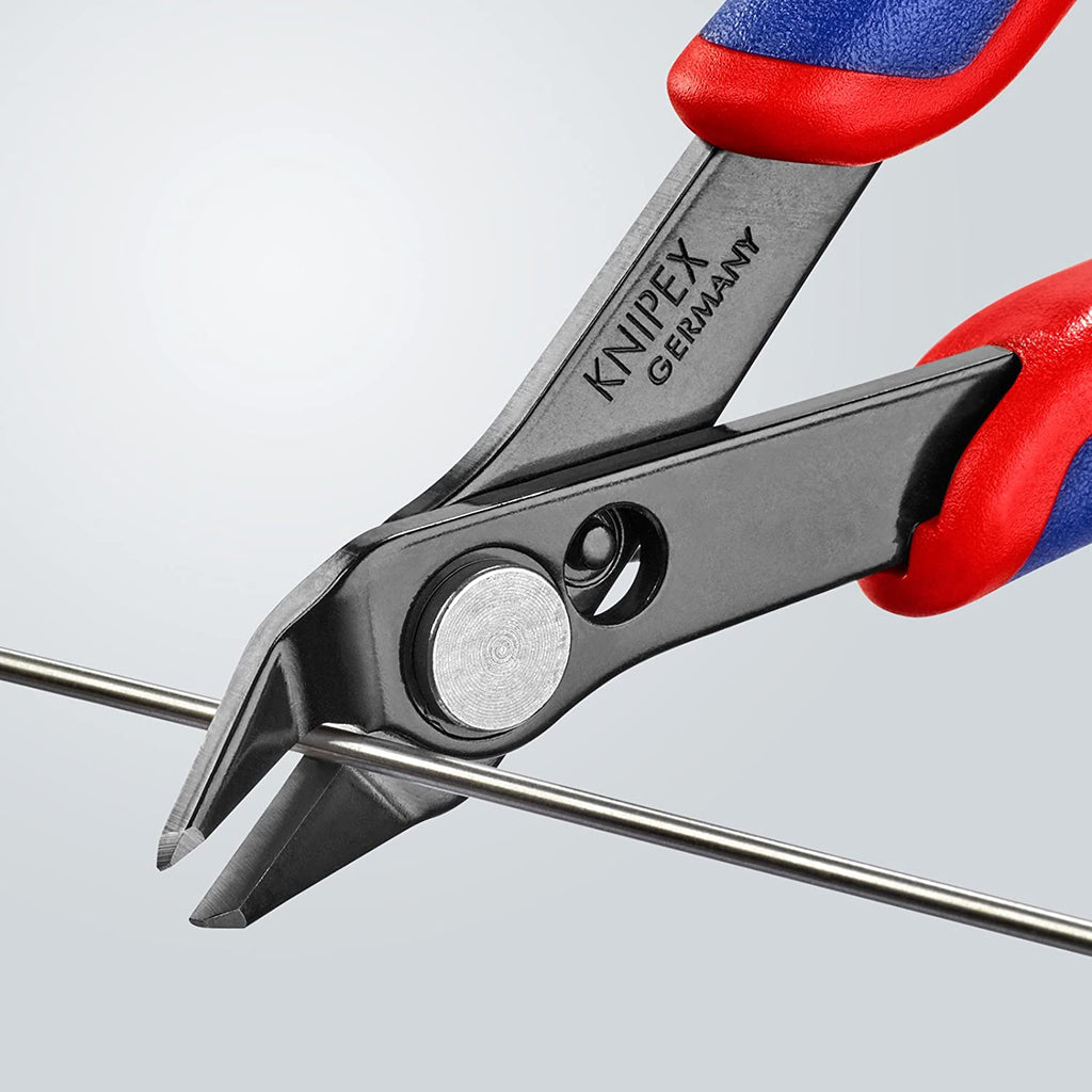 Knipex 78 81 125 Electronic Super Knips Precision Flush Cutter black 125mm Grip