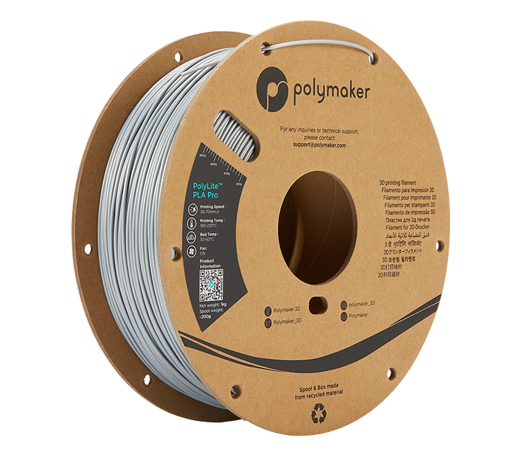 Polymaker Polylite PLA+ Pro Filament 1.75mm 1kg