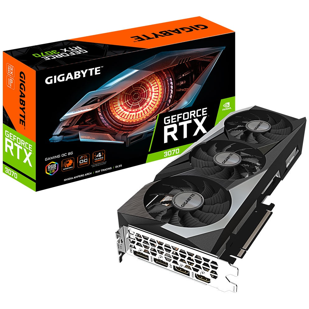 Gigabyte GeForce RTX 3070 Gaming OC 8GB V2 GV-N3070GAMING-OC-8GD-V2 LHR