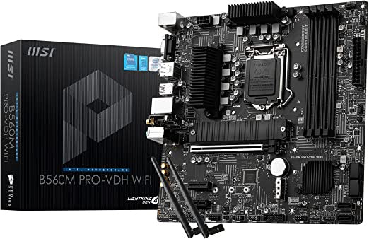 MSI B560M Pro-VDH Wi-Fi Motherboard [PC]