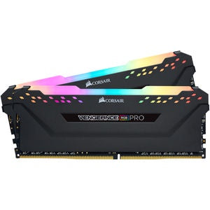 Corsair Vengeance RGB PRO 16GB (2x8GB) DDR4 3200MHz C16 Desktop Gaming Memory White CMW16GX4M2C3200C16W [PC]