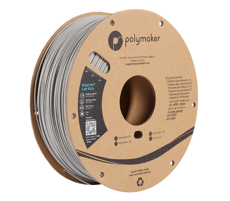 Polymaker Polylite LW-PLA 1.75mm Filament 800g