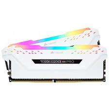 Corsair Vengeance RGB PRO 32GB (2x16GB) DDR4 3200MHz C16 Desktop Gaming Memory White ~CMW32GX4M2C3200C16W [PC]