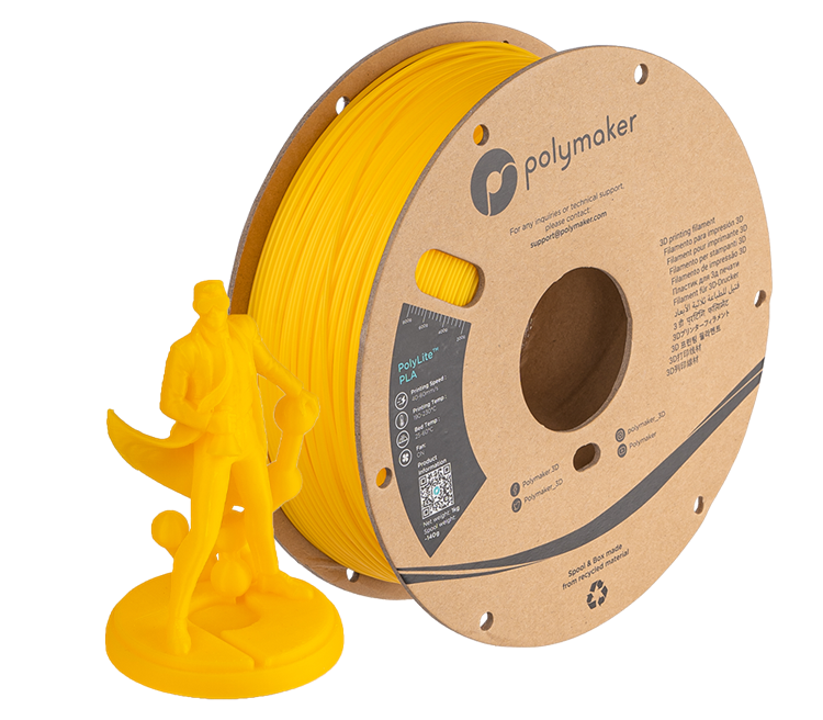 Polymaker PolyLite PLA 1.75mm Filament 1kg