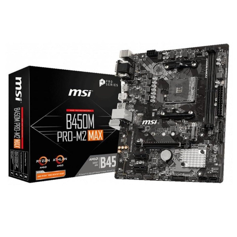 MSI B450M Pro M2 Max Motherboard [PC]