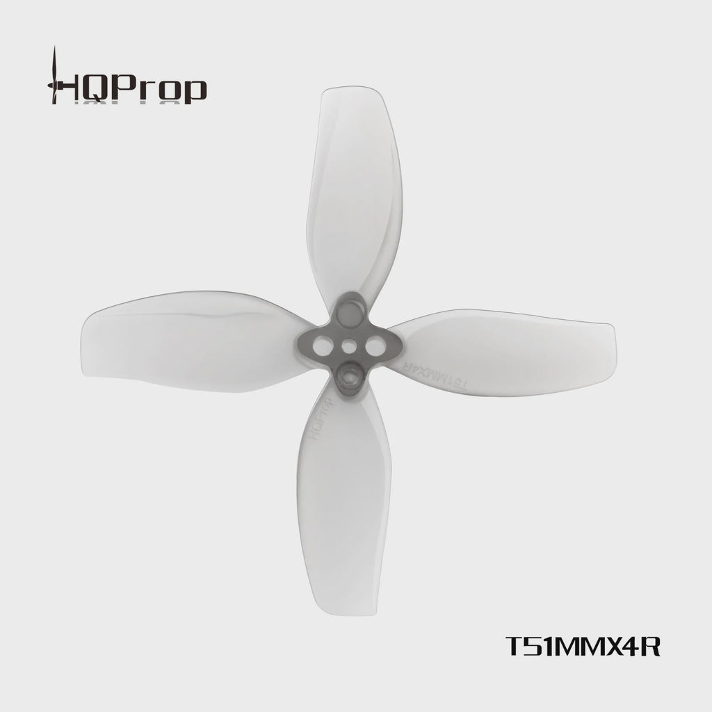 HQProp T51MMX4 Light Grey Propellers (2CW+2CCW)
