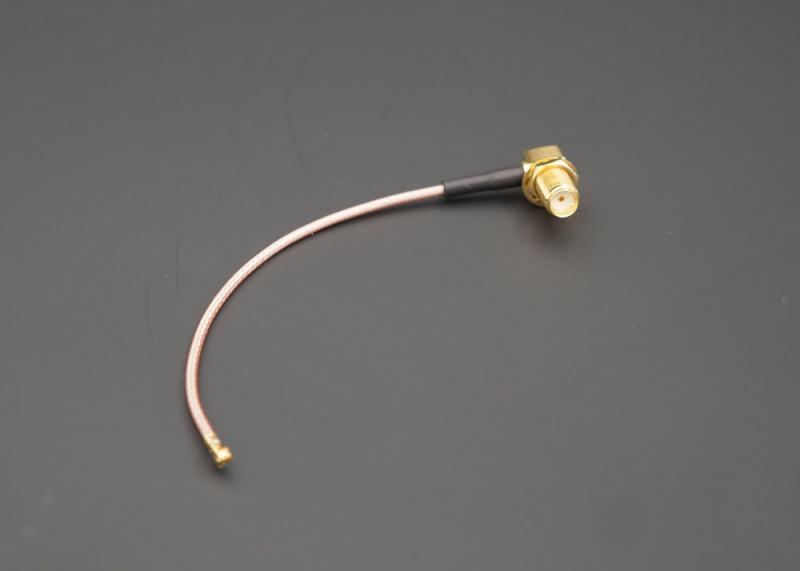 90 Degree SMA U.FL PIGTAIL (For Unify or other VTX) 10cm