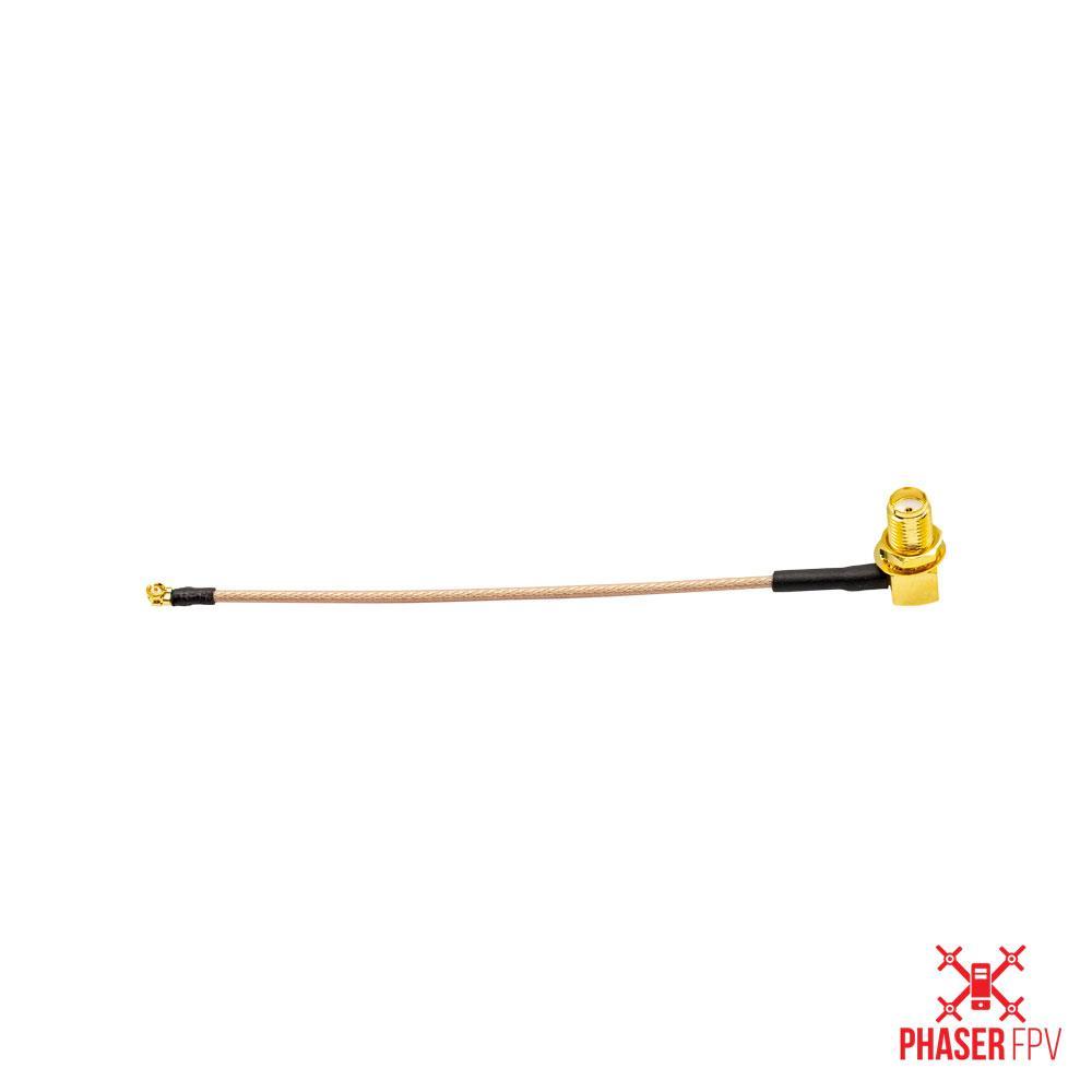 90 Degree SMA U.FL PIGTAIL (For Unify or other VTX) 10cm