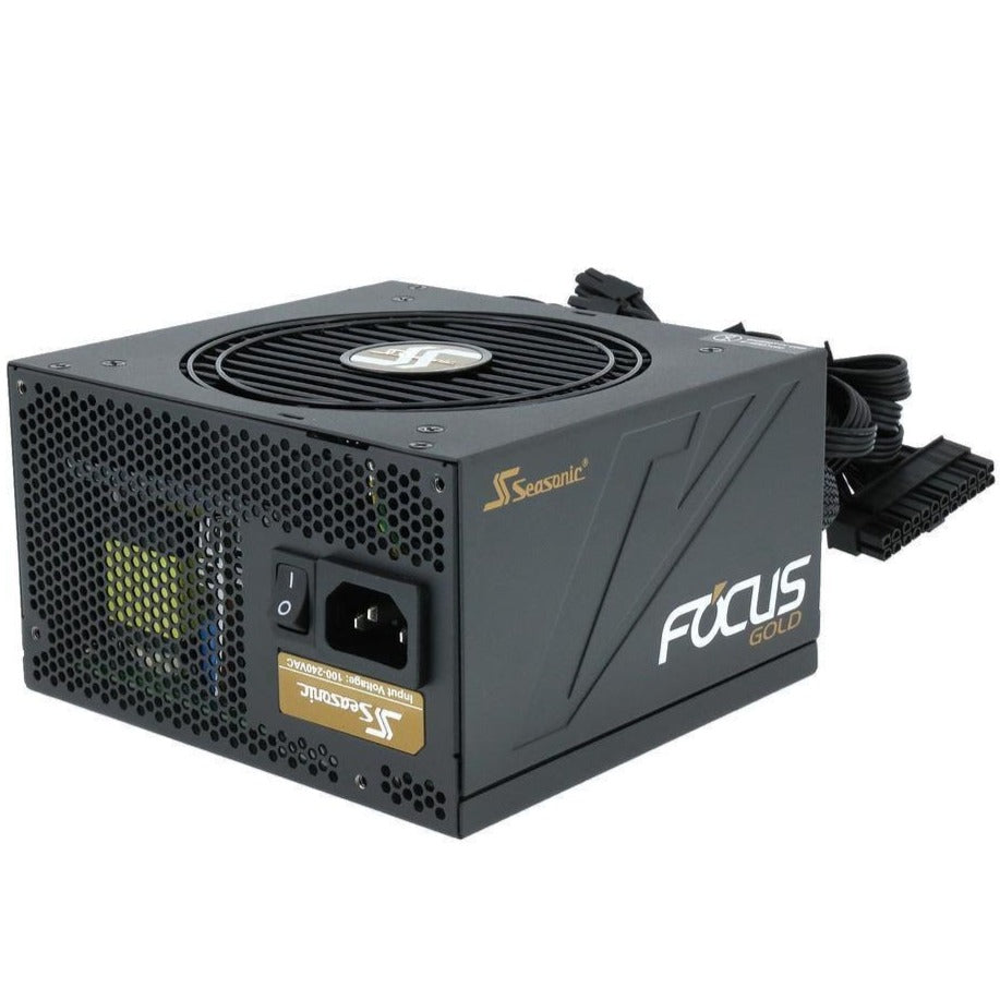 Seasonic FOCUS series SSR-750FM 750W 80 + Gold Power Supply, Semi-Modular, ATX12V/EPS12V, Compact 140 mm Size, 7 yr warranty [PC]