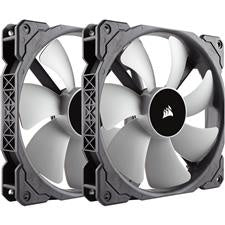 Corsair ML140 140mm Premium Magnetic Levitation Fan â€” Twin Pack CO-9050044-WW [PC]