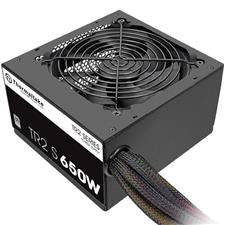 Thermaltake PS-TRS-0650NPCWAU-2, 650W TR2 S PSU 80 Plus Power Supply, 230V Certified Efficiency, Single +12V output, Black, 5 Year [PC]