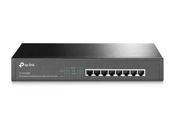 TP-Link TL-SG1008MP 8-Port Gigabit Desktop/Rackmount Switch with 8-Port PoE+ [PC]
