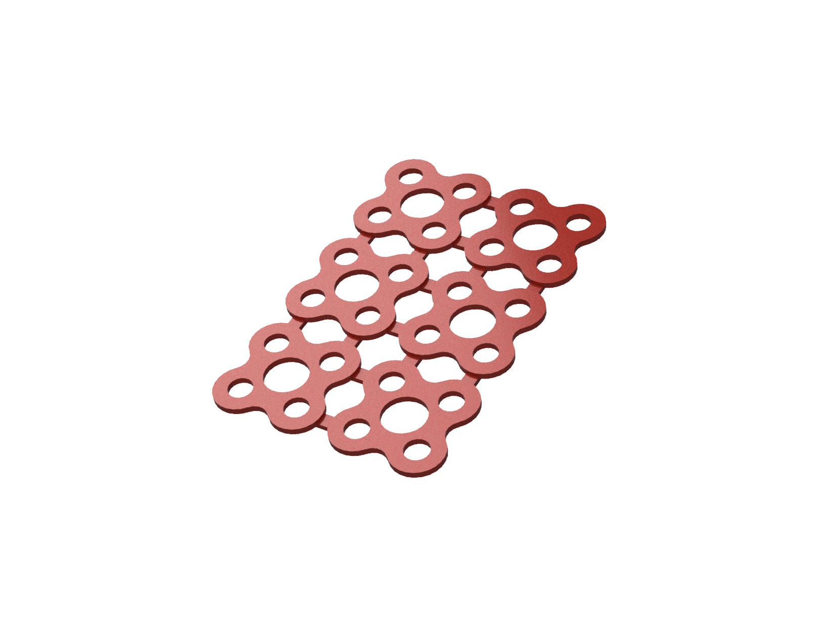 Phaser3D 9x9 Motor Soft Mounts in TPU(6pcs)