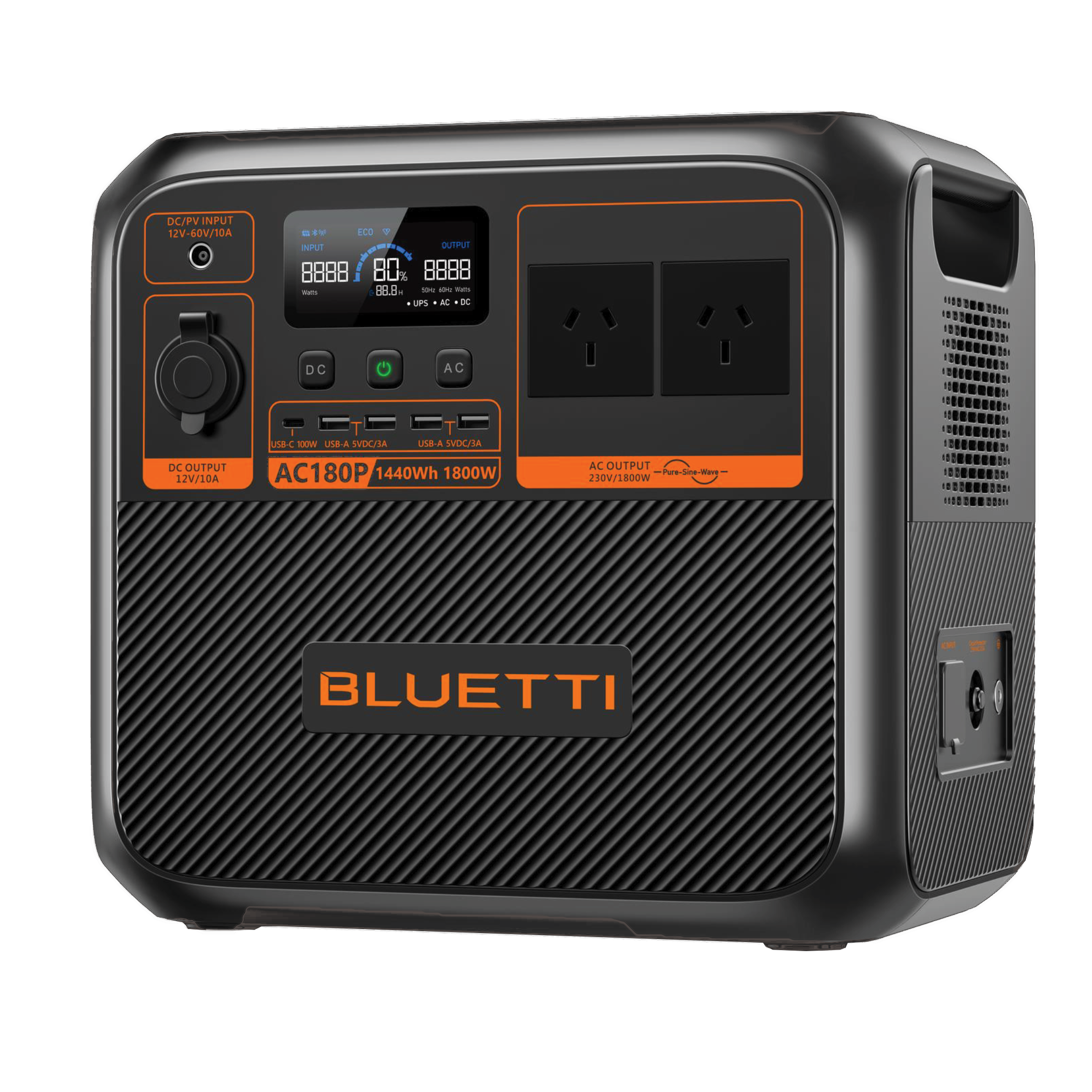 Bluetti AC180P 1800w 1440Wh Power Station [DG]