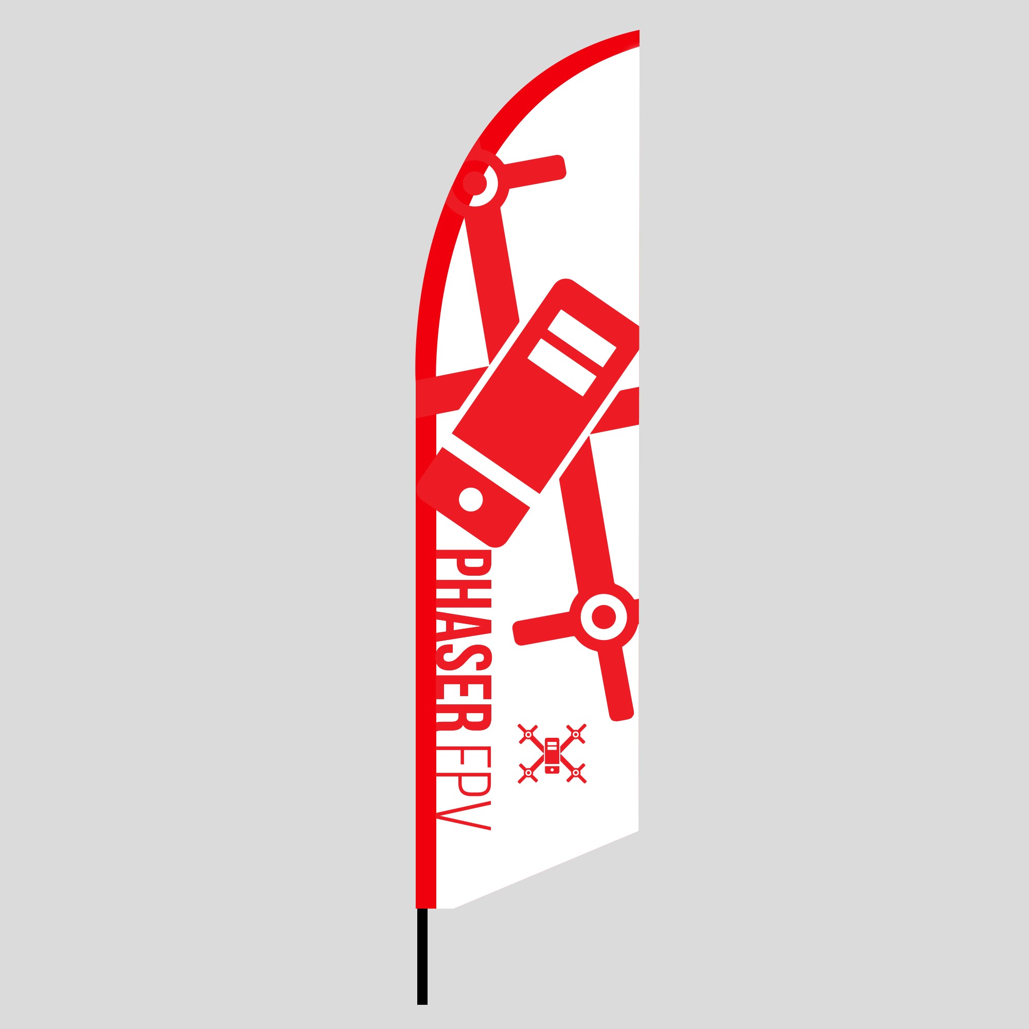 Air Flag Gate Phaser FPV Branded - Designed By LESA
