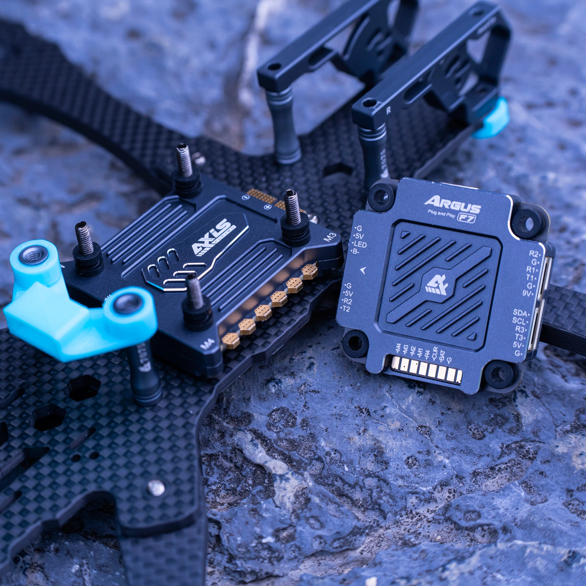 Axisflying Argus PRO Plug And Play STACK 55A/65A & F7 BMI270 Flight Co ...