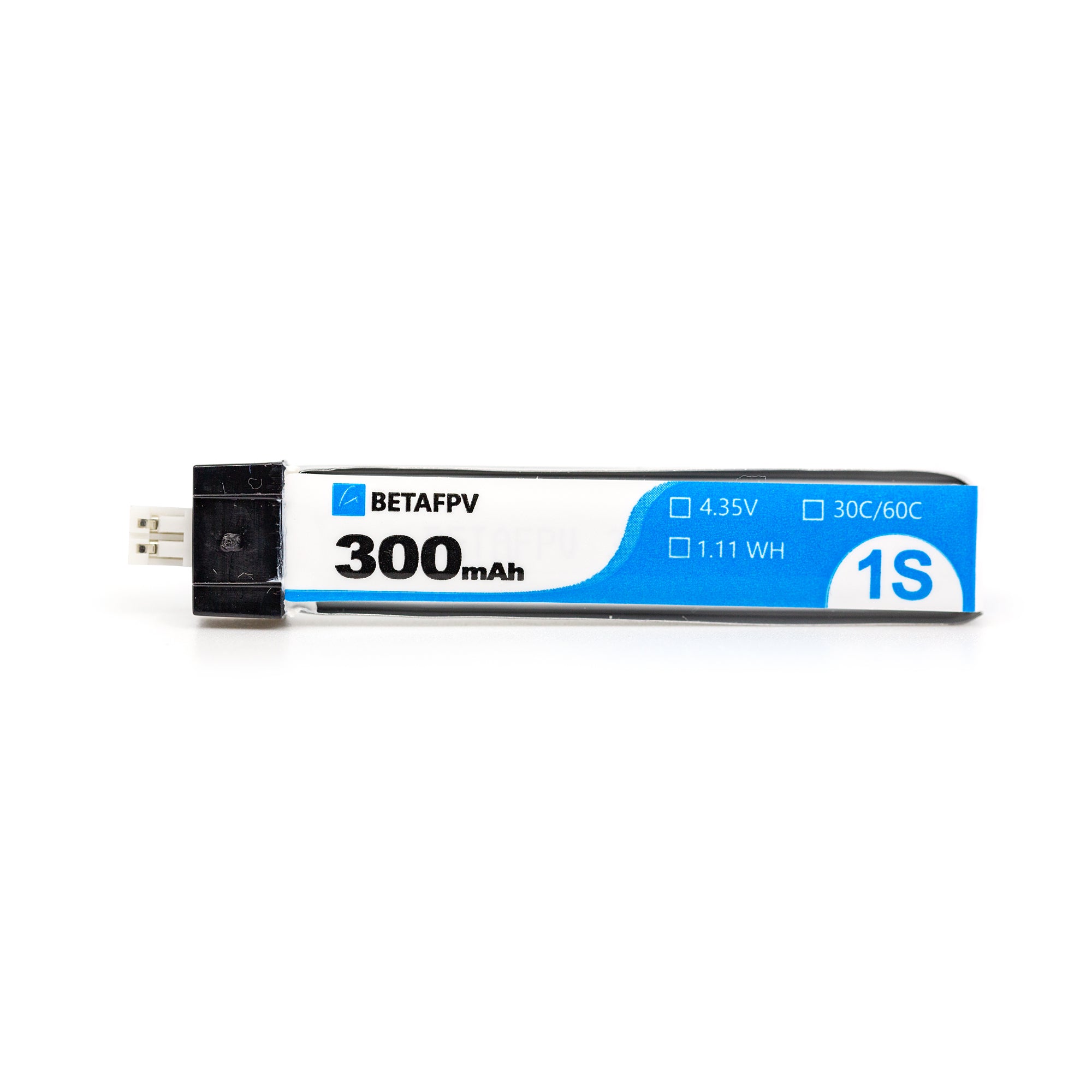 BetaFPV 300mAh 1S 30C PH2 HV Lipo Battery (1pc) [DG]