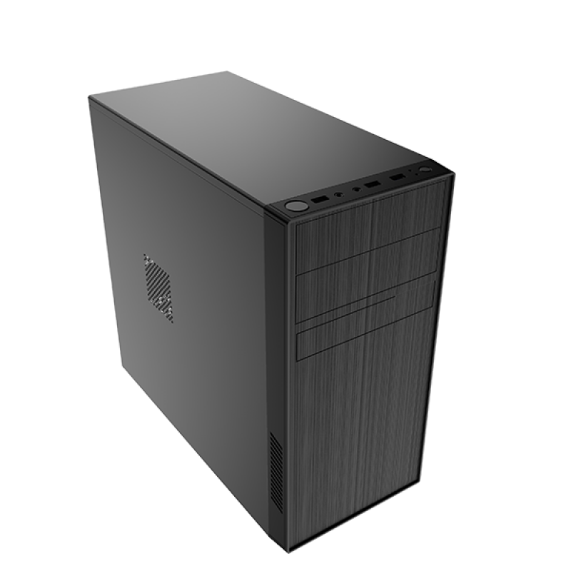 Aywun 302 Business & Office mATX with 500w PSU. 1x 5.25" & 1x 3.5" External, 24PIN ATX, 8PIN EPS, 1x USB3 +2x USB2 Front HD Audio. 2 Yrs Warranty [PC]