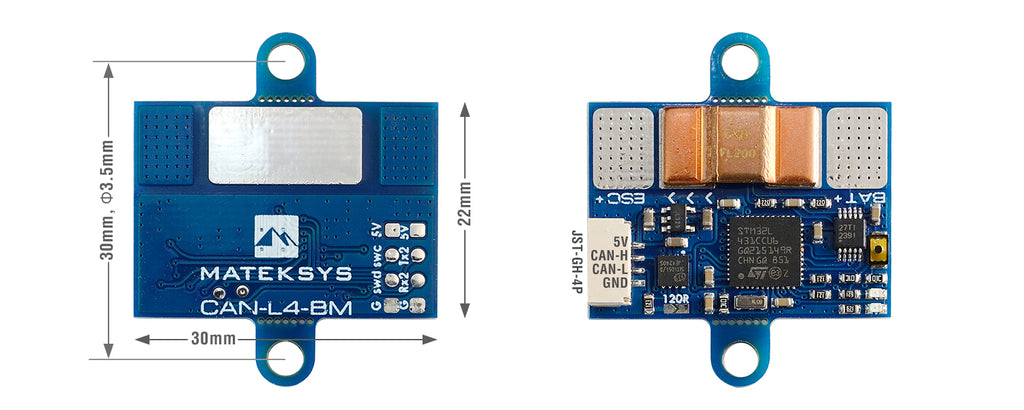 Matek CAN-L4-BM AP_PERIPH CAN DIGITAL POWER MONITOR