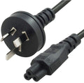 8ware AU Power Lead Cord Cable 2m - 3-Pin to Cloverleaf Plug ICE 320-C5 CB8W-RC-3078C5-OEM [PC]