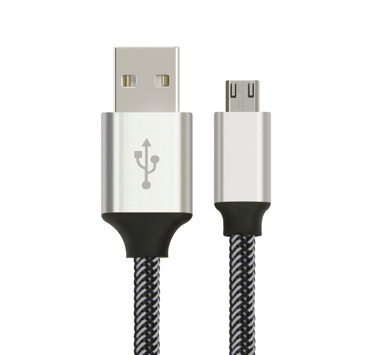 Astrotek 2m Micro USB Data Sync Charger Cable Cord AT-USBMICROBW-2M [PC]