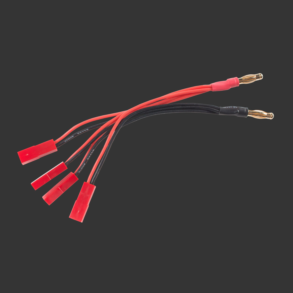4-Way Parallel Charging Harness Cable - JST