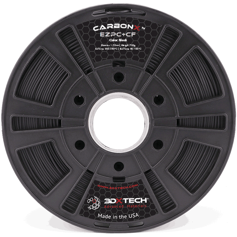 3DXTech EZPC+CF (Polycarbonate Carbon Fibre) Filament 1.75mm